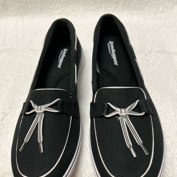 Shoes Memory Deluxe Canvas Black Deck